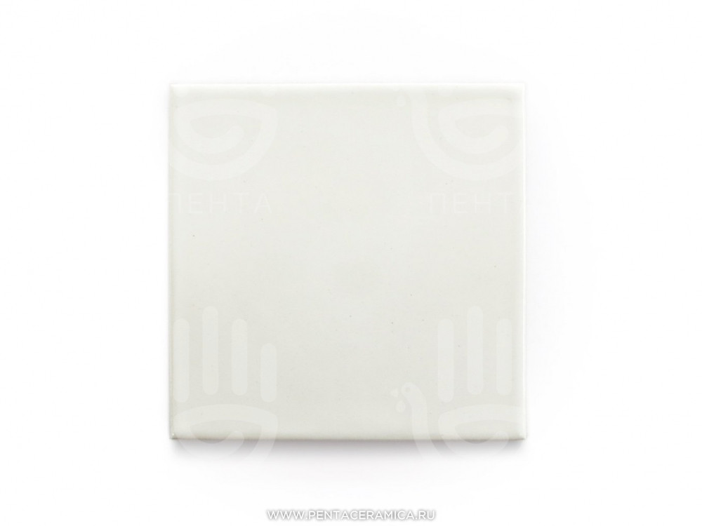 Плитка квадрат 7х7 см - Глянцевый белый