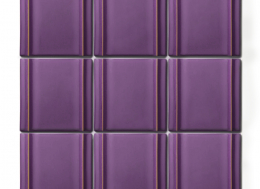Квадрат с рельефом-3 Фиолетовый