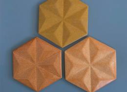 Плитка шестиугольник - Объемная