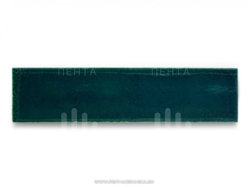 Плитка прямоугольник 7х30 см - Зеленый