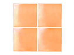 Плитка квадрат 15х15 см - Оранжевый