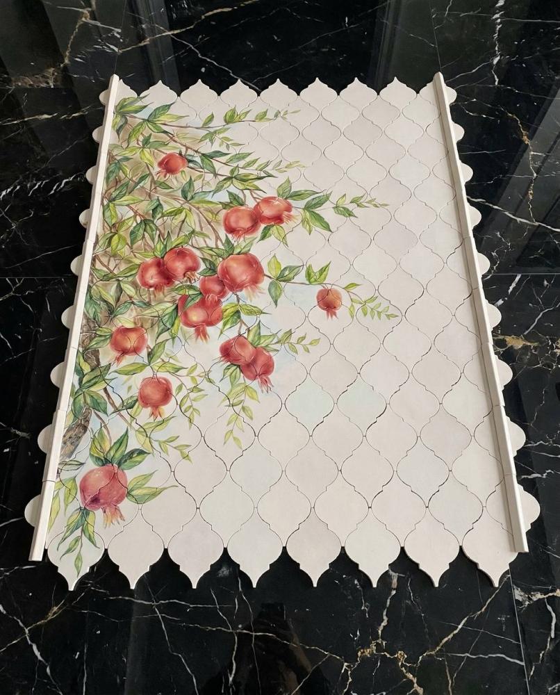 Плитка Арабеска Гранатовое дерево